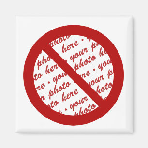 Imã Símbolo Proibir ou Banir - Adicionar Imagem