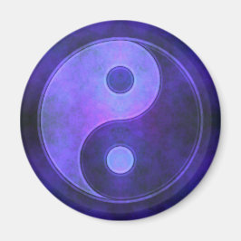 Imã Símbolo Purple Yin Yang