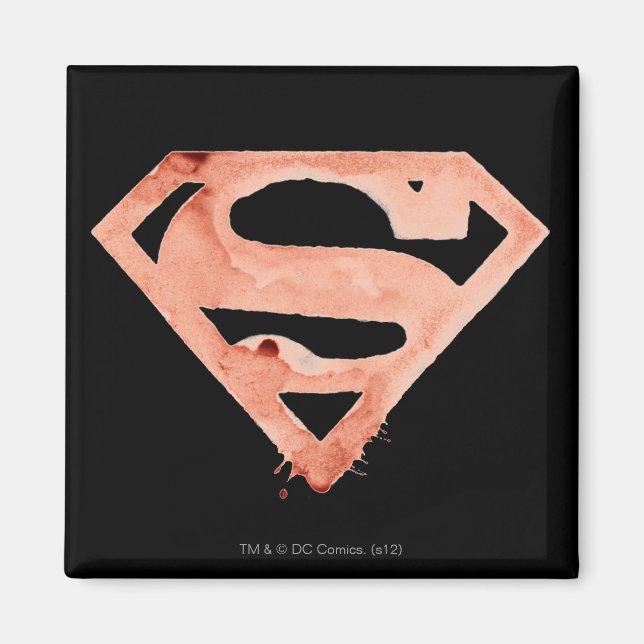 Imã Símbolo S do Café - Vermelho (Frente)