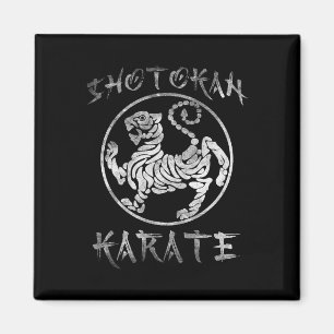 Imã Símbolo Shotokan Karate Tiger Dojo Training Kanji 