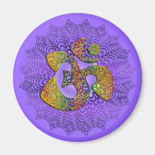 Imã Símbolo Universal OM / AUM - Ornamento