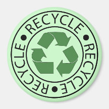 Símbolo Verde de Reciclagem Vá Verde Dia da Terra 