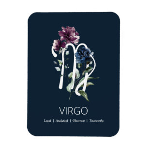 Ímã Símbolo Virgo Zodiac - Estrela