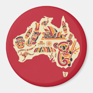 Imã Símbolos australianos