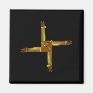 Imã Símbolos Celtas Cruz de Brigid Nó Celtas Símbolo I