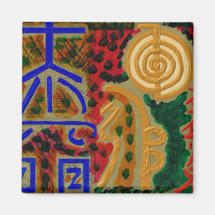 Imã Símbolos curas principais de Reiki