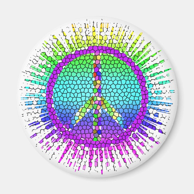 Imã Símbolos da Paz (Frente)