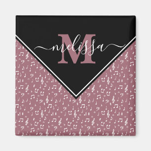 Imã Símbolos musicais personalizados do ímã de tote