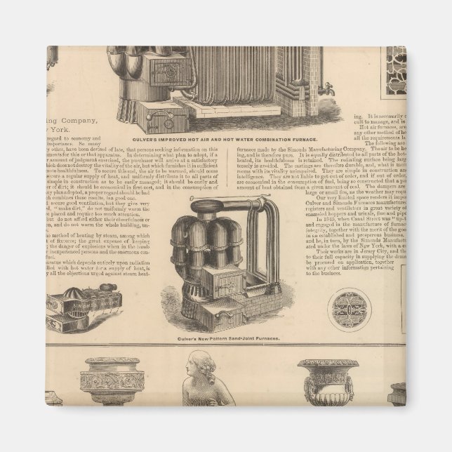 Imã Simouros Manufacturing Company Stewart (Frente)