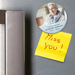 Imã Simpatia para sempre em nossa Foto do Coração<br><div class="desc">Design apresenta a sua foto favorita,  coração decorativo e modelo de texto personalizável.</div>