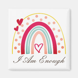 Imã Simpático Inspiração Eu Sou Suficiente Afirmação