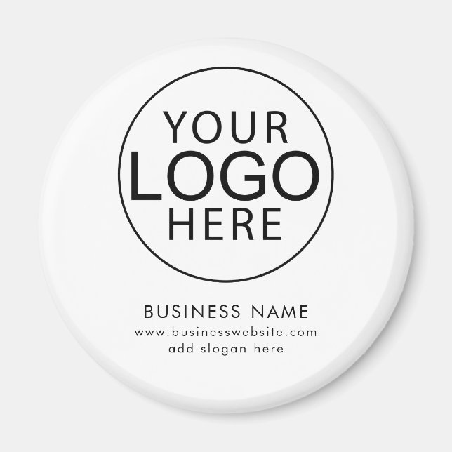 Imã Simple Business Logo Website Modern (Frente)