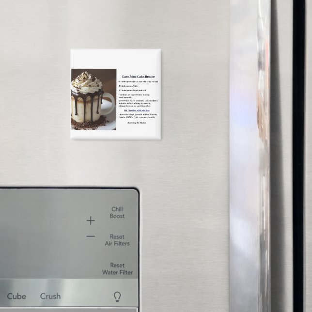 Imã Simple Instant Mug Cake Recipe (In Situ (Fridge))