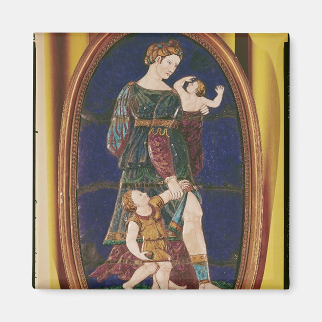 Imã Simples com a Caridade, Limousin, 1559 (Frente)
