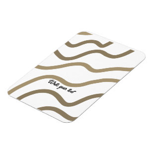 Ímã simples e mínimo adicione seu texto foto natal