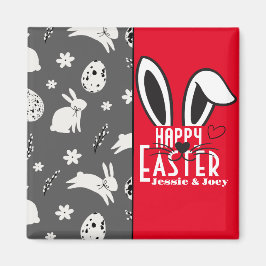 Imã simples família simples e fofa