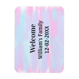 Ímã simples logotipo monograma mínimo personalizado be