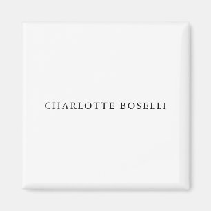 Imã Simples profissional clássico elegante minimalista