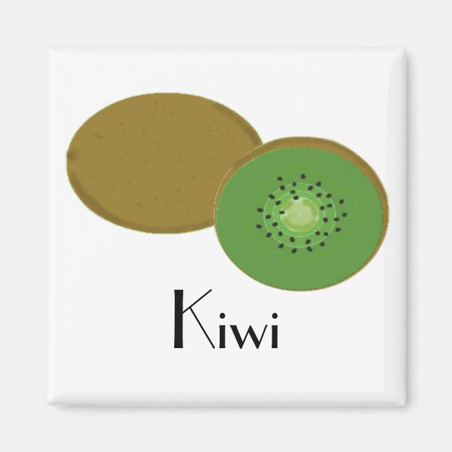 Imã Simplesmente Fruta Kiwi (Frente)