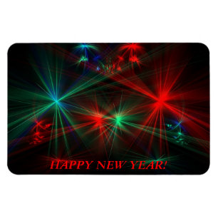 Ímã SimplesTonjia Pole Star Burst Flexi Magnet