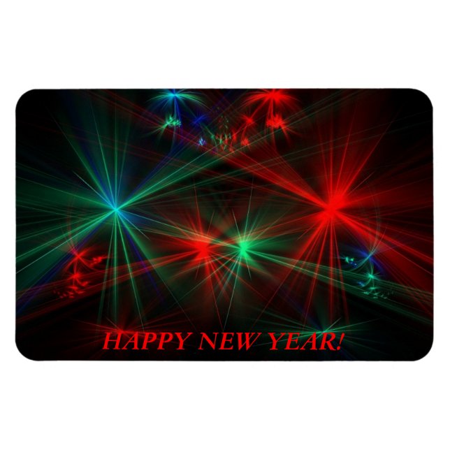 Ímã SimplesTonjia Pole Star Burst Flexi Magnet (Horizontal)