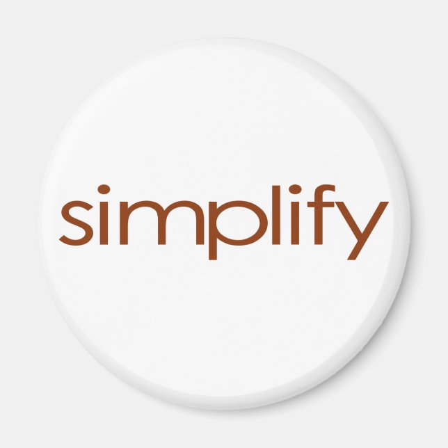 Imã Simplificar (Frente)