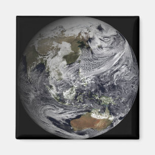 Imã Simulação em nuvem da Terra do cheio