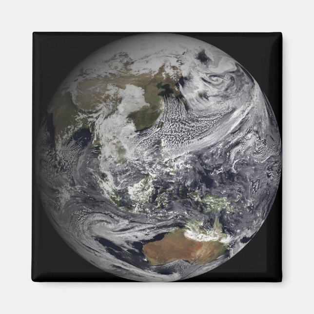 Imã Simulação em nuvem da Terra do cheio (Frente)