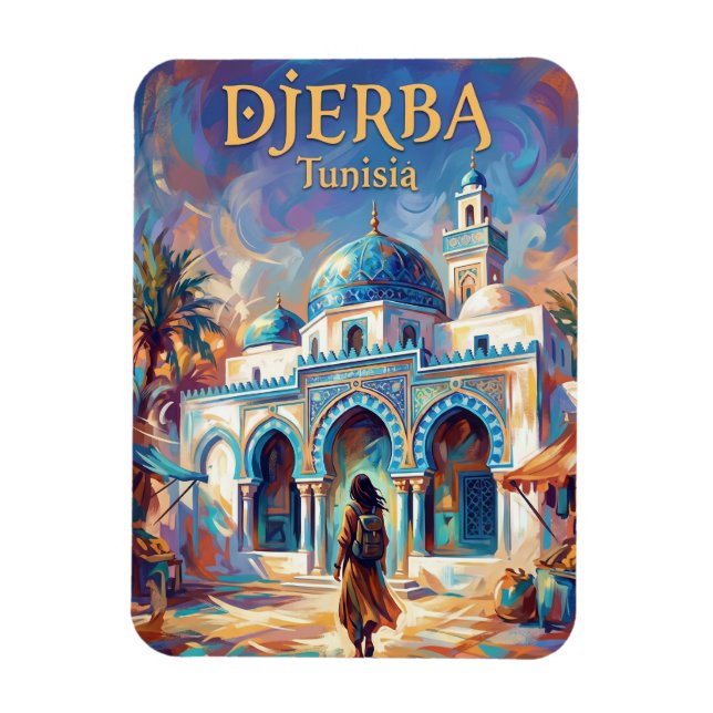 Ímã Sinagoga El Ghriba Tunísia (Vertical)