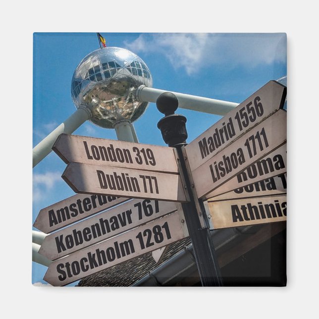 Imã Sinais de Capital City, Bruxelas (Frente)