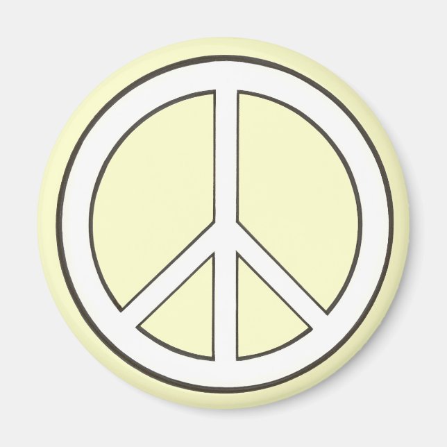 Imã Sinais de Paz de Contorno (Frente)