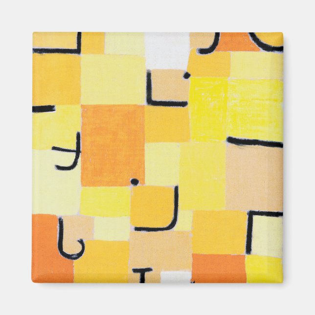 Imã Sinais em amarelo, Paul Klee (Frente)