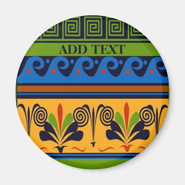 Imã Sinais Hex Amish (Frente)