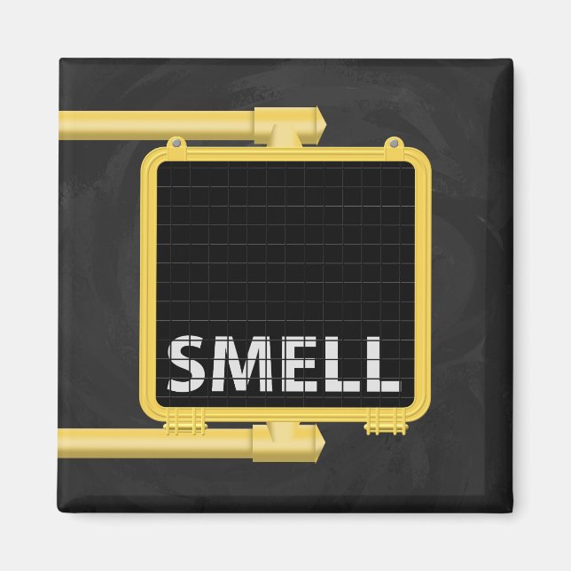 Imã Sinal Crosswalk de Nova Iorque (Frente)