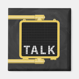 Imã Sinal Crosswalk de Nova Iorque