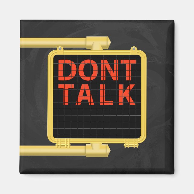 Imã Sinal Crosswalk de Nova Iorque (Frente)