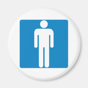 Imã Sinal da estrada do local de repouso dos homens