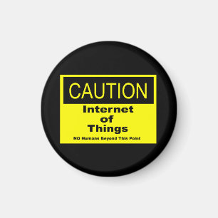 Imã Sinal de Aviso de Caução IoT da Internet das Coi