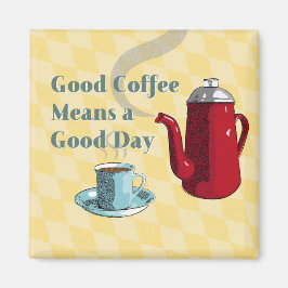 Imã Sinal de Café do Século Médio