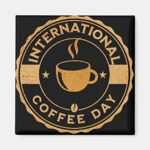 Imã Sinal de Dia Internacional do Café