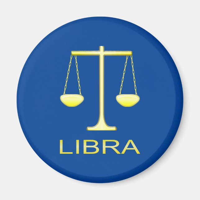 Imã Sinal de estrela do Ouro Libra Escala (Frente)