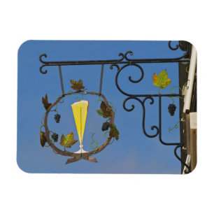 Ímã Sinal de ferro em formas que ilustra o tema