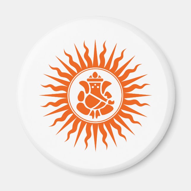 Imã Sinal de Lord Ganesha (Frente)