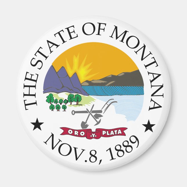 Imã Sinal de Montana (Frente)