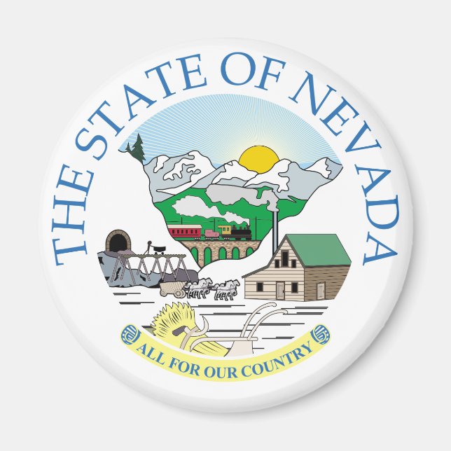 Imã Sinal de Nevada (Frente)