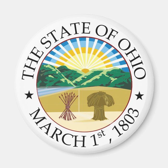 Imã sinal de Ohio (Frente)