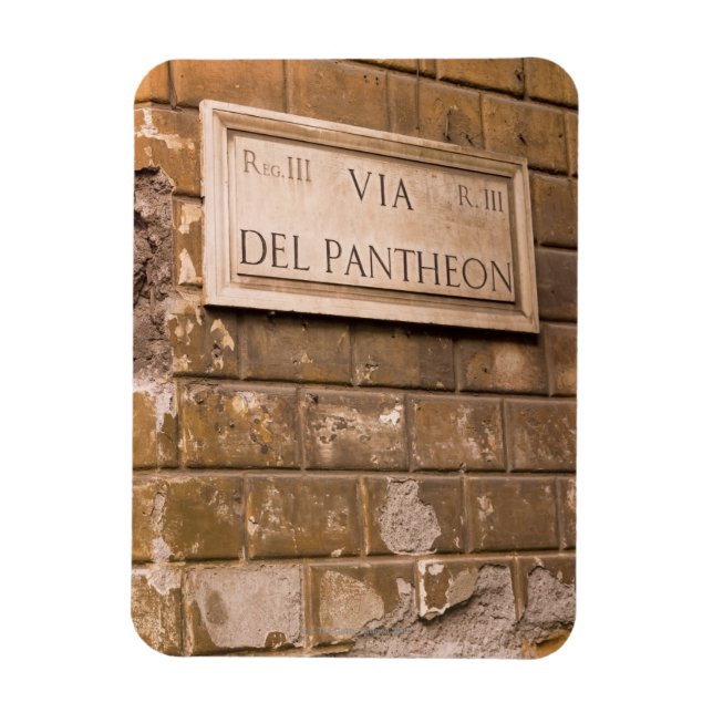 Ímã Sinal de panteão, Roma, Itália 2 (Vertical)