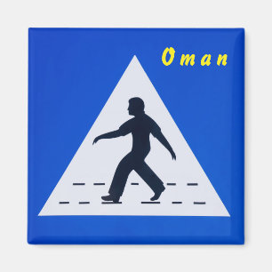 Imã Sinal de passagem de pedestres Omani - Muscat, Oma