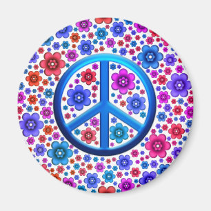 Imã Sinal de paz do Hippie