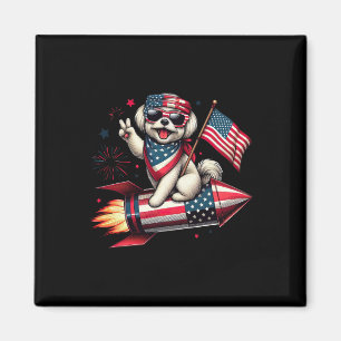 Imã Sinal de Paz Fogo de Artifício Maltês Bandeira Ame